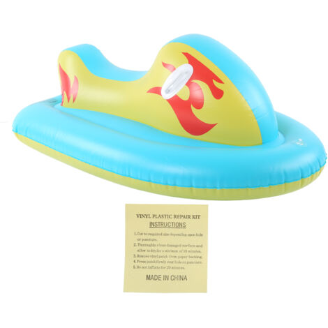 Aufblasbares PVC-Kinderschlittenboot mit Griff, ideal zum Skifahren und Snowboarden im Winter.