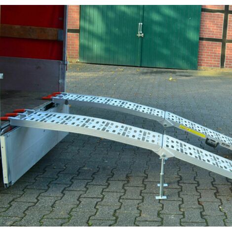 Auffahrrampen 225cm, Traglast 680 kg / Paar ( Set 2 Stück )