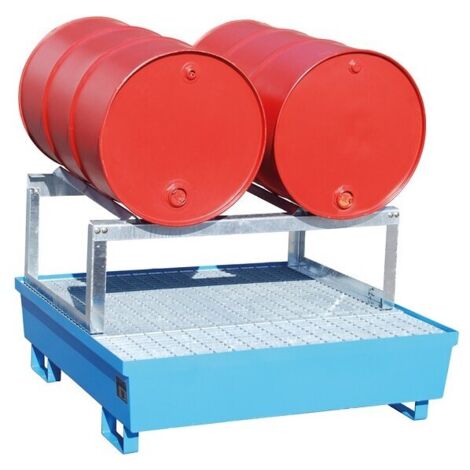 Auffangwanne Typ AS für 2 200-Liter Fass mit Fassauflage