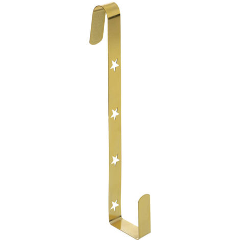 Aufhänger für Weihnachtskranz, golden, 29,5 cm