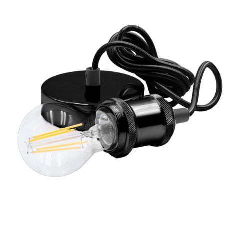 Aufhängung für Fusion -LED -Portalbirnen - black