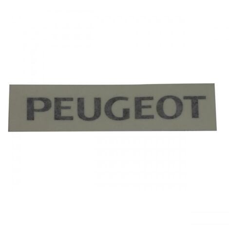 Aufkleber Aufkleber Transfer Peugeot schwarz für Moped Peugeot 50