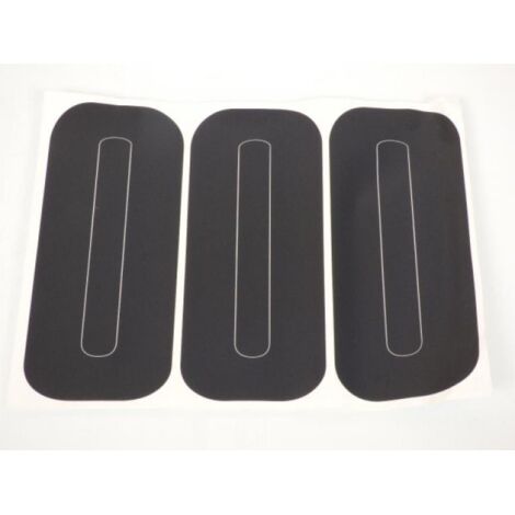 aufkleber lot 3 sticker pxp weiß nummer rennen für motorrad 0