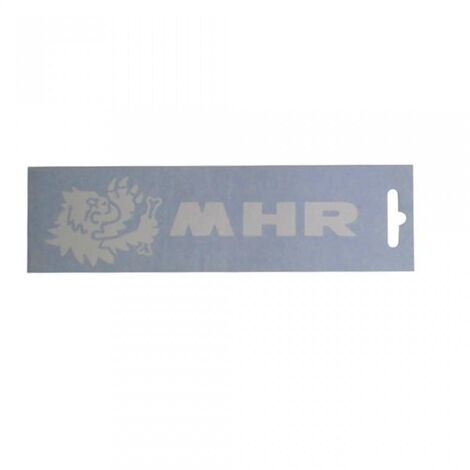 Aufkleber Malossi Mhr für Auto 33 9774 / Logo Mhr weiß neu