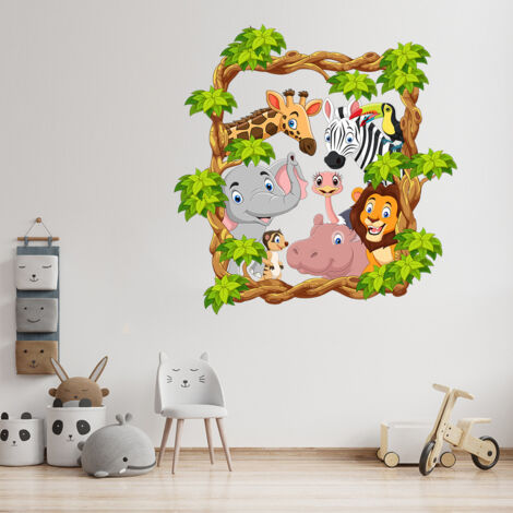 Aufkleber Muraux Animaux Autocollants Muraux Wandaufkleber für