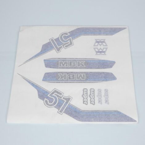 aufkleber sticker rsm für moped mbk 50 51v neu