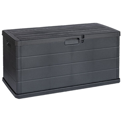 Auflagenbox Sitzbank Kunststoff Anthrazit 340L-MALP22CAN-Gartenbox