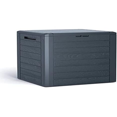 Auflagenbox Woodebox 140 Liter anthrazit