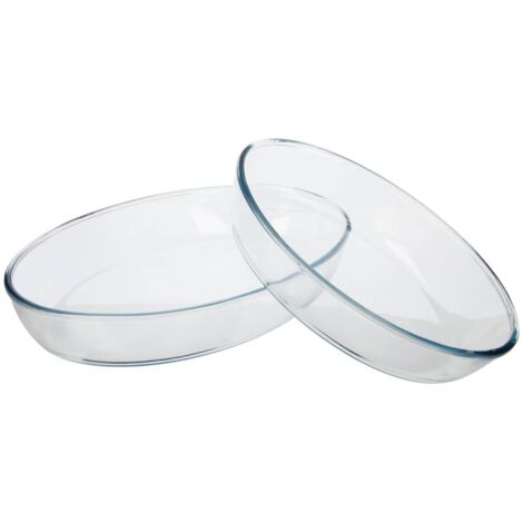 Auflaufform, oval, 2 Stück