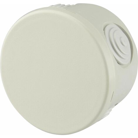 Aufputz- Abzweigdose IP54, 80 x 50 mm, grau Schalterdosen & Abzweigdosen