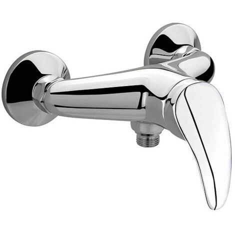 Aufputz-Brause-Einhebelmischer Rumba II - chrom