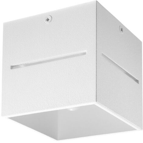 Aufputz Deckenspot Weiß Aluminium Deckenlampe Küche Flur