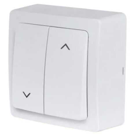 Aufputz-Rollladenschalter 10A 250V, Serie BLOK