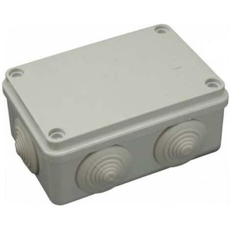 Aufputzdose S-Box 206 - 120x80x50, 6 Verschraubungen, IP65