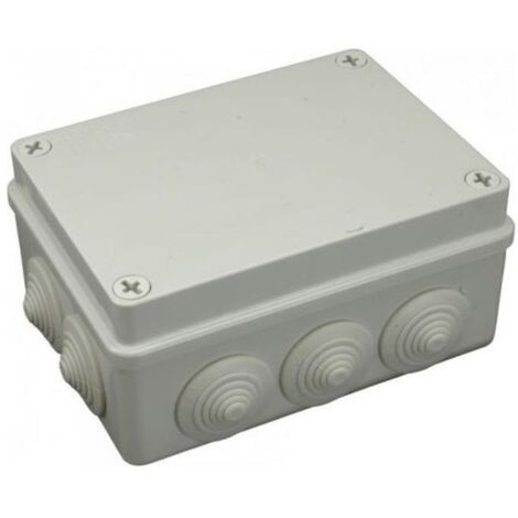 Aufputzdose S-Box 406 - 190x140x70, 10 Verschraubungen, IP65