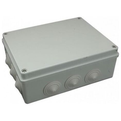 Aufputzdose S-Box 506 - 240x190x90, 12 Verschraubungen, IP65