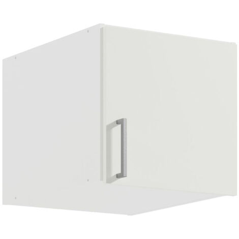 Aufsatzschrank 1-türig, 47cm breit, weiß, TRIEST-166