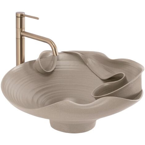 AUFSATZWASCHBECKEN REA HM-12 BEIGE