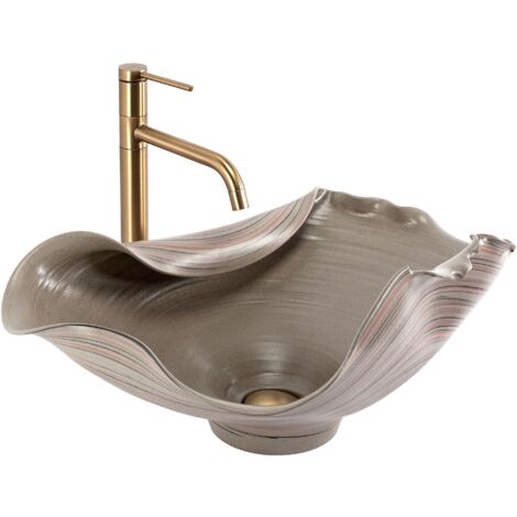 AUFSATZWASCHBECKEN REA HM-17 BEIGE