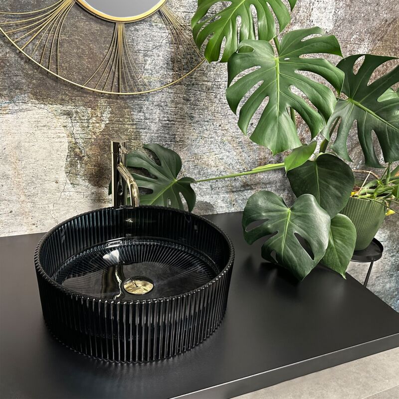 Rea - Aufsatzwaschbecken Ingrid Black