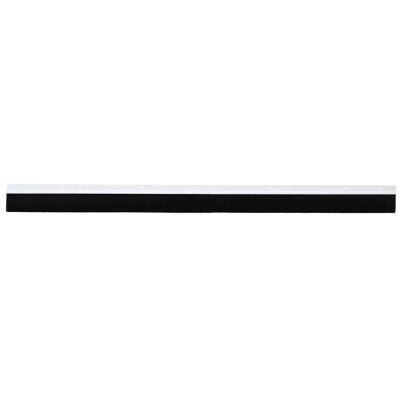 Aufsteck Türbürstendichtungen 12 Pcs Weiß 100 Cm Vidaxl