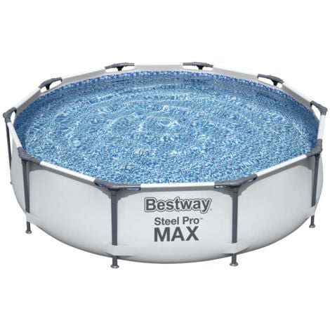 Aufstellpool BESTWAY Steel Pro MAX Frame Pool Ø305 x 76 cm rund ohne Zubehör