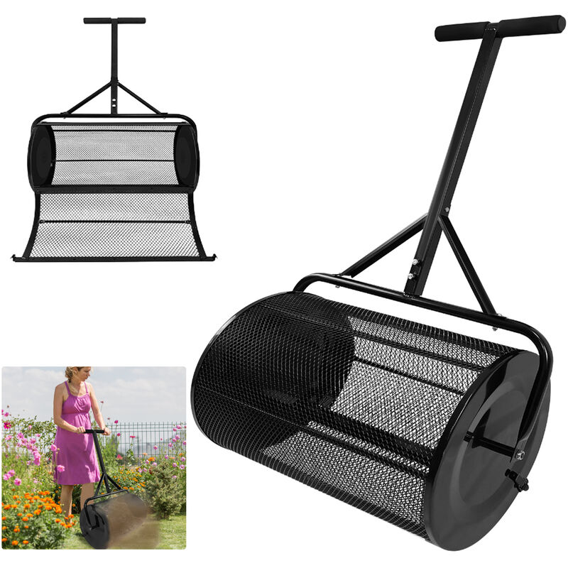 Epandeur de compost Epandeur de jardin avec poignىe en t - Aufun