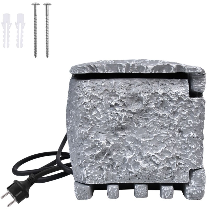 3m Prise Extérieure Aspect Pierre - Aufun