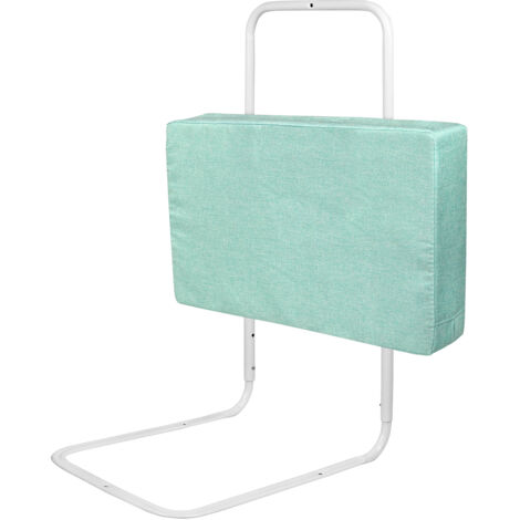 AUFUN Barrière de sécurité pour lit bébé,réglable en Hauteur avec 5 Trous,Protection Contre Les Chutes,barrière de sécurité pour Enfant (50mx1,Vert)