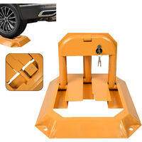Barrière De Parking KLOSE-BESSER 1 Bras - 60 X 36 Cm - Avec Cylindre Et 3 Clés - Modèle éco