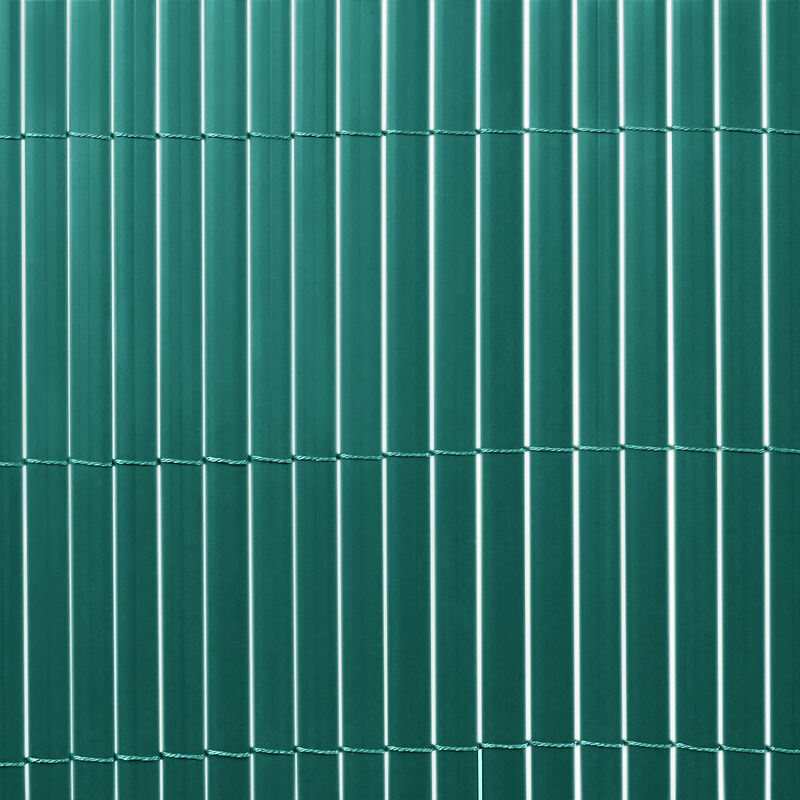 Brise-vue en pvc - 90 x 1000 cm - Vert - Protection contre le vent - Pour jardin, balcon et terrasse (90 x 1000 cm, vert) - Aufun