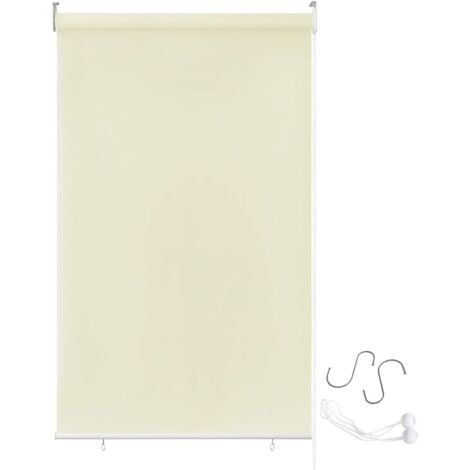 AUFUN 140 x 240 cm, protección contra los rayos UV, con función térmica reflectante para ventanas y puertas, beis