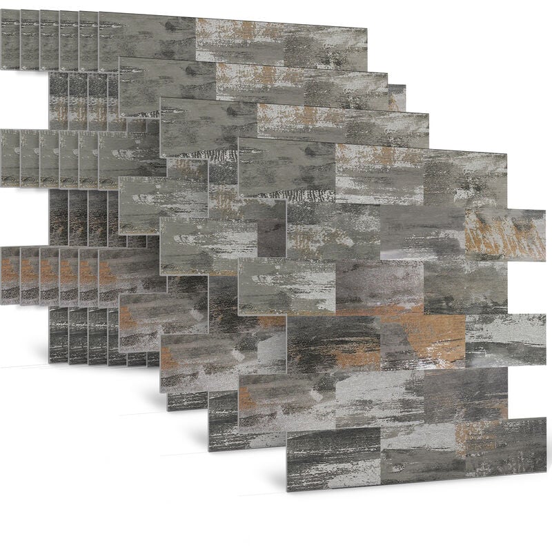 Lot de 10 autocollants pour carrelage de cuisine - Aufun