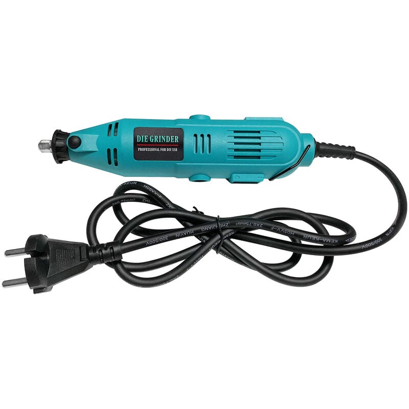 Mini meuleuse d'angle avec accessoires - Avec mallette pour les bricoleurs et les mains- 226 pièces - Aufun