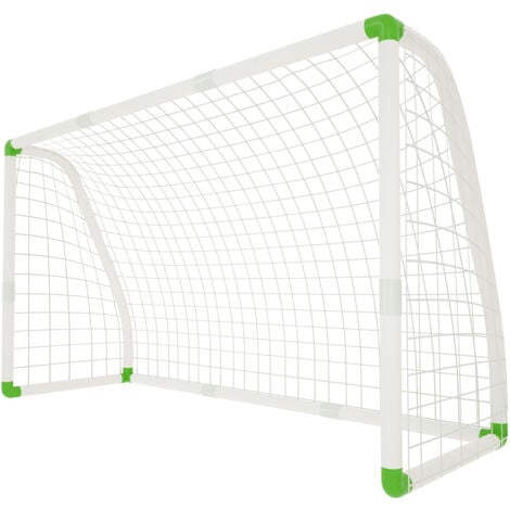 AUFUN Portería de fútbol de jardín para niños Portería Tipo de Clima, Adecuada para niños, Adultos (1,8 x 1,2 m)