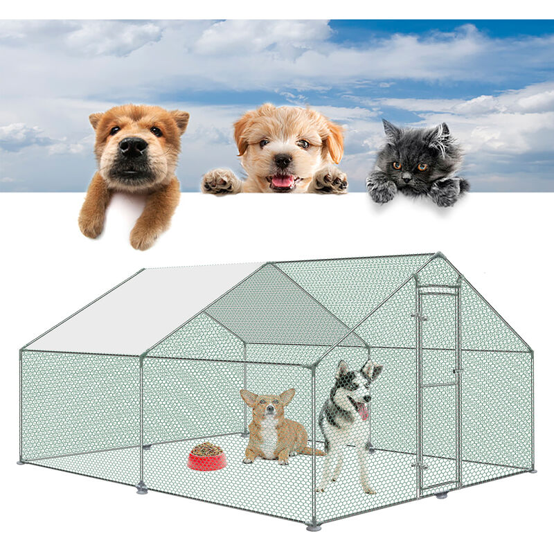 Aufun - Poulailler extérieur Toit du poulailler