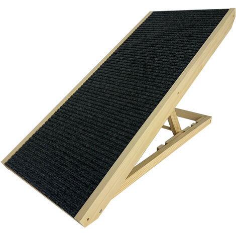 AUFUN Rampe pour chiens Escalier pliable pour chats grands et petits chiens