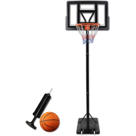 AUFUN Stand de basket avec système de basket-ball à rouleaux
