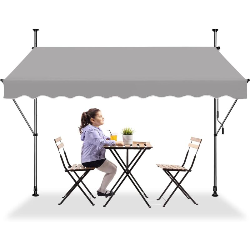 Store banne manuelle Store pour balcon(200cm - Aufun