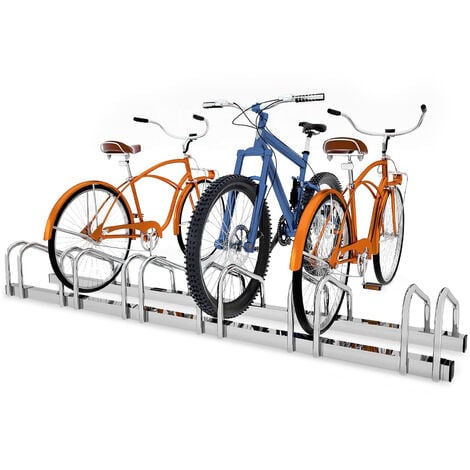 AUFUN Supports pour vélos Supports métalliques au sol