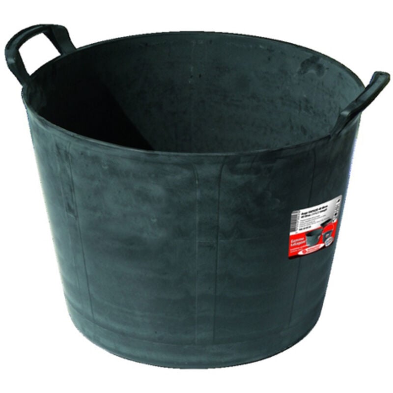 Auge capazo taliagom 42L 45x33 cm noir Taliaplast