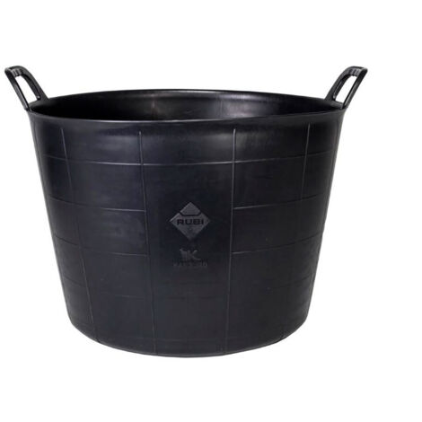 Auge En Plastique Noir N°3 Flextub (40L) Heavy Duty 88778 Rubi