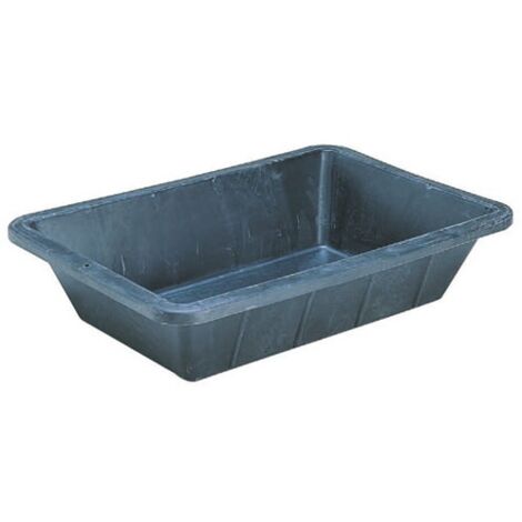 Auge flexogom sans poignée 25 litres – Dimensions 60x40x16cm – Résistante aux chocs – Pour mélange ciment et granulats – Vinmer