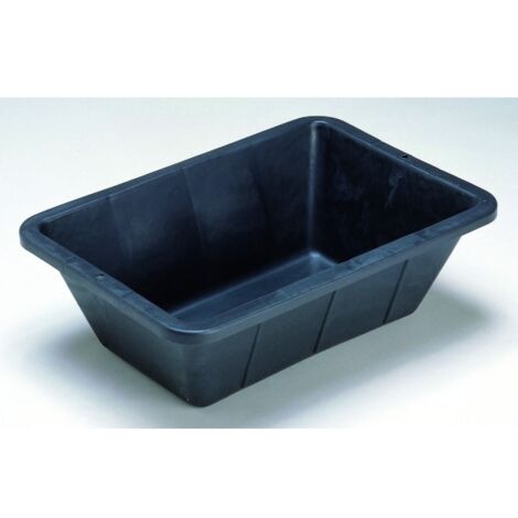 Auge plastique noire - Vinmer - 35 litres
