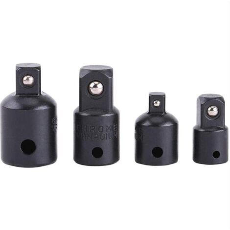Augmentateur À Chocs,4pcs 1/2-3/8 pouce Adaptateur De Douille convertisseur et réducteur