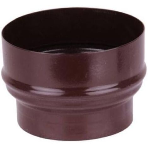 Augmentation accessoire de remplacement de conduit en acier peint en marron 8 x 12 cm