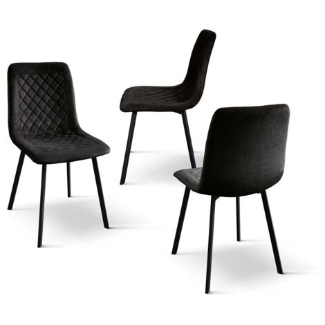 AULENA - sedia di design moderno in velluto