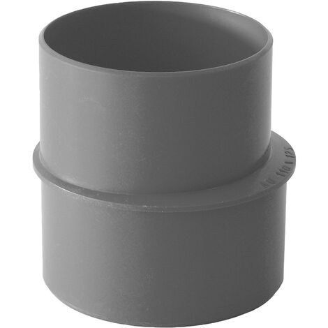 Aumento ø80x100 (bicchiere sul ø minore) per pluviali : Colore - Grigio