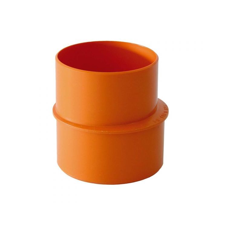 Aumento Eccentrico Pvc Maggiorazione Rosso, Arancio , Acqua Fogna - Varie Misure ø 140x160 mm