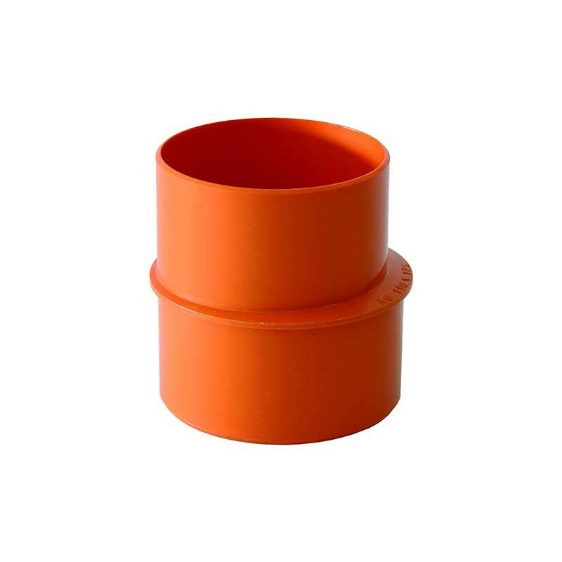 Dakiviva - Aumento in pvc - bicchiere su ø minore : Colore - Arancio, Diametro - 63x125